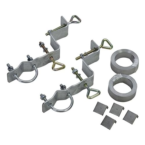 EZ 28-24 Z Style Chimney Mount with 12' Galvanized Straps - TV Antenna Mast Bracket