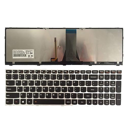 Laptop Replacement Keyboard Fit Lenovo Z50-70 Z50-70A Z50-75 Z50-80E Z51-70 Z51-70A US Layout with Backlight
