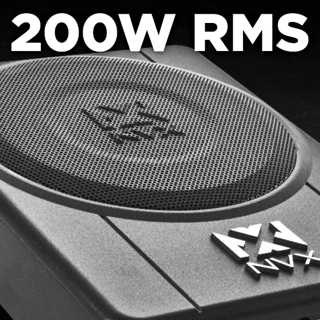 NVX Amplified and Loaded 10" Ported Under Seat Universal Subwoofer System