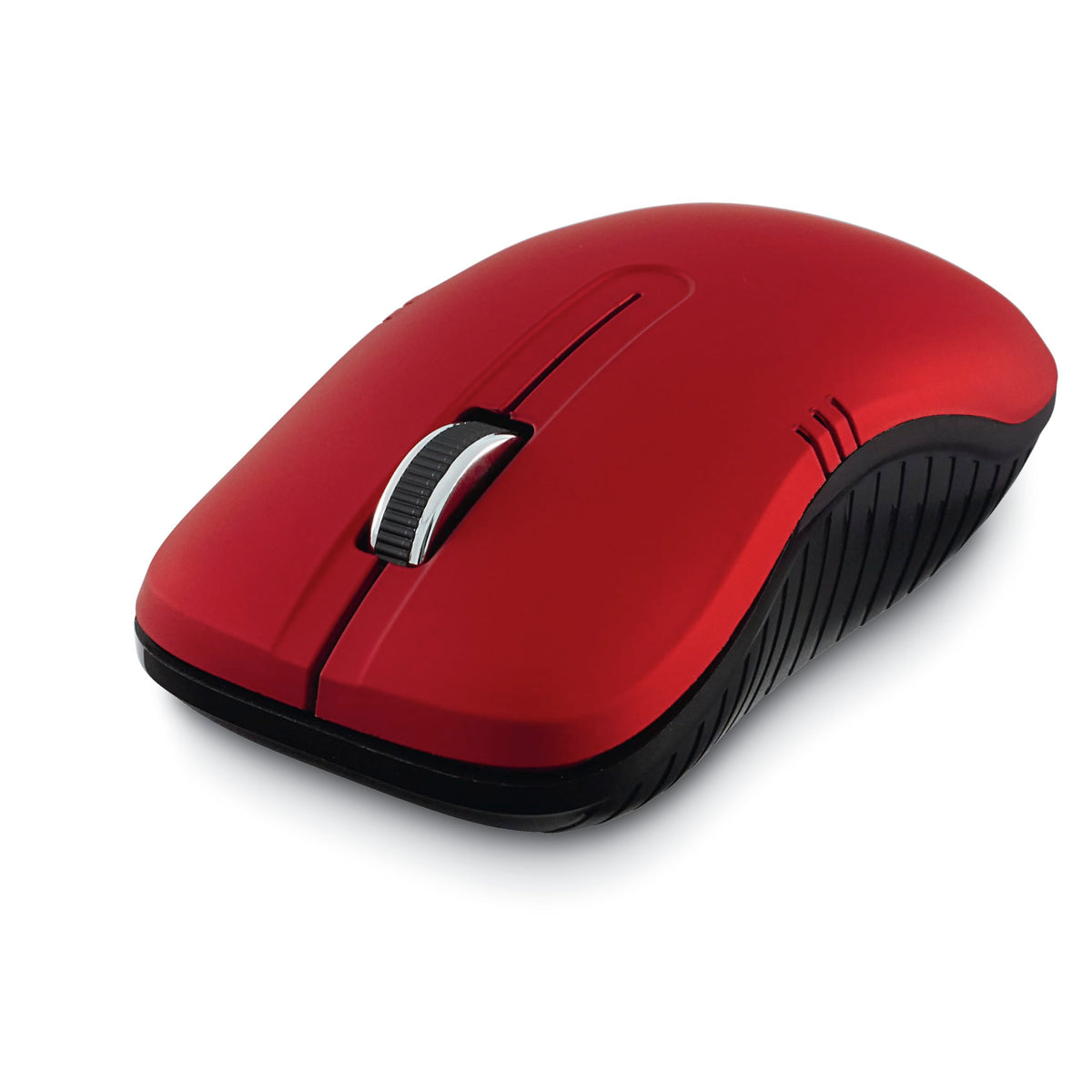 Verbatim Commuter Wireless Optical Mouse, 2.4 GHz, 1200 DPI, Matte Red