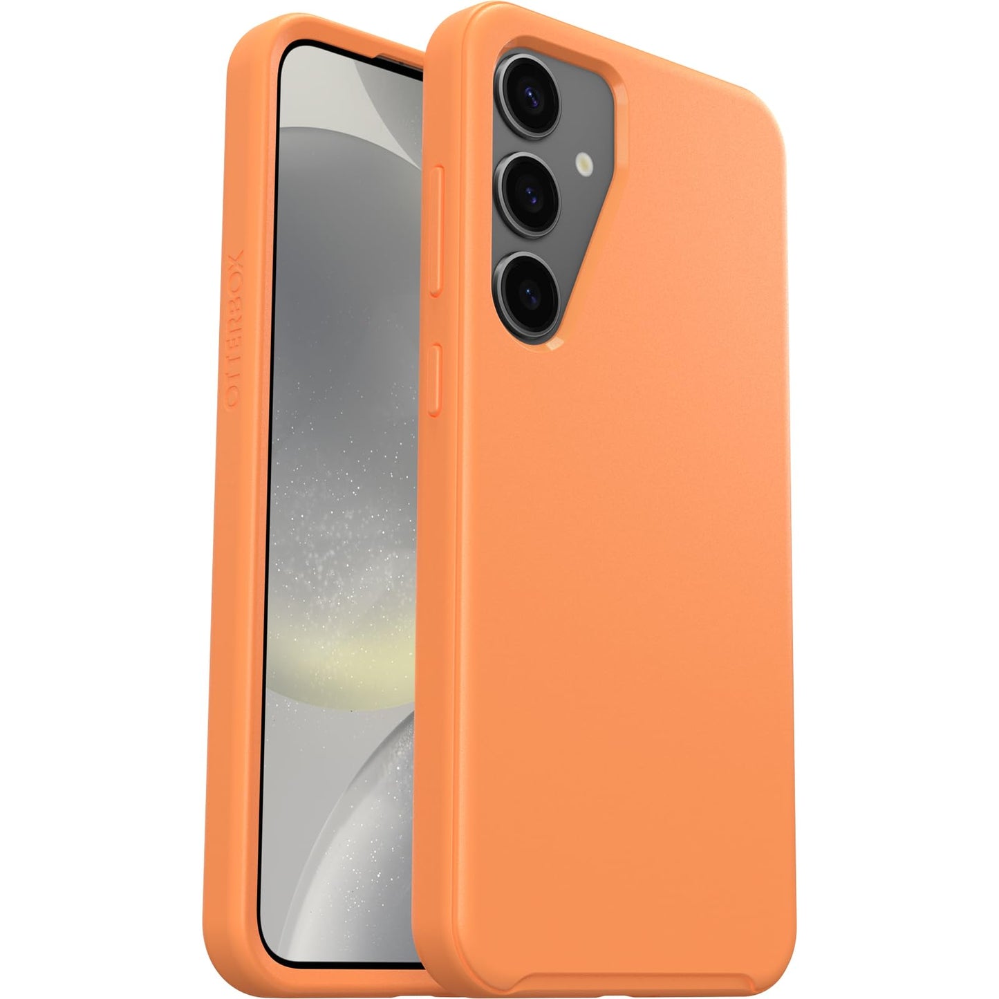 OtterBox Samsung Galaxy S24+ Symmetry Series Case - Sunstone (Orange), Ultra-Sleek, Wireless Charging Compatible, Raised Edges Protect Camera & Screen
