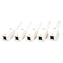 THE CIMPLE CO 2 Wire, 1 Line DSL Filter - for Removing Noise and Other Problems from DSL Related Phone Lines - 5 Pack
