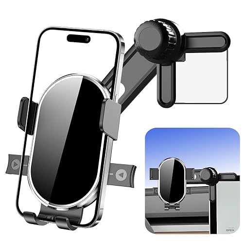 YEGZA Car Phone Holder for Dodge Hornet 2023 2024 2025 Screen Auto Accessories Navigation Screen Bracket Interior Decoration Dashboard Cell Mobile