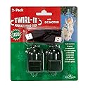 Kurt S. Adler USB 2 Pack Twirl-Its with DC Motor