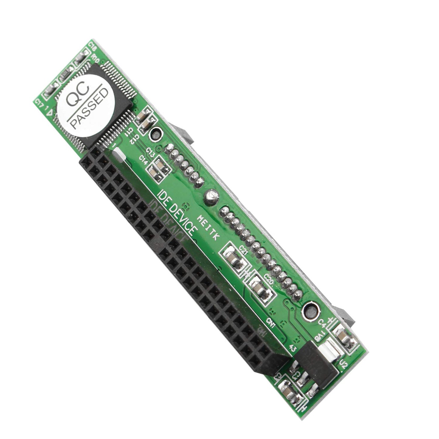 Futheda 2.5 inch 44 Pin Hard Drive Female IDE Adapter to SATA Adapter Converter Drive Hard Disk Parallel Port Interface to Serial ATA Port Adapter