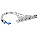 StarTech.com 4 Port USB A Female Slot Plate Adapter - T - USBPLATE4