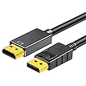 DP to HDMI 3m / 10ft Cable, Uni-Directional DP 1.2 Computer to HDMI 1.4 DisplayPort Cable, for Dell Lenovo HP Laptop Desktop PC Monitor TV GPU NVIDIA