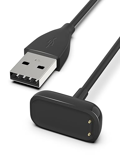 Bicmice Charger Compatible with Fitbit Charge 6/Charge 5/Luxe Charger Cable Replacement for Fitbit Charge 6,5,Luxe Fitness Tracker-3.3Ft/1M