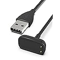 Bicmice Charger Compatible with Fitbit Charge 6/Charge 5/Luxe Charger Cable Replacement for Fitbit Charge 6,5,Luxe Fitness Tracker-3.3Ft/1M