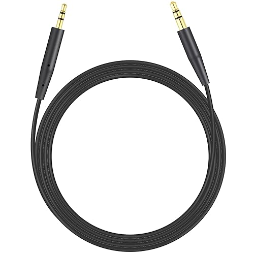 Sqrmekoko QC35 Cable Replacement Soundlink Cord Quietcomfort 35 ii Headphone Audio Wire Compatible with Bose Soundtrue Quietcomfort 35 QC35 ii QC25…