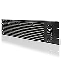 AC Infinity CLOUDPLATE T9-N, Rack Mount Fan Panel 3U, Intake Airflow, for Cooling AV, Home Theater, Network 19” Racks