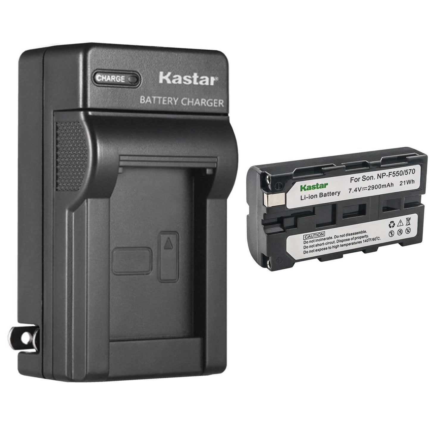 Kastar 1-Pack Battery and AC Wall Charger Replacement for Sony DCR-TR7 DCR-TR7000 DCR-TR7100 DCR-TR8000 DCR-TR8100 DCR-TRU47 DCR-TRV103 DCR-TRV110