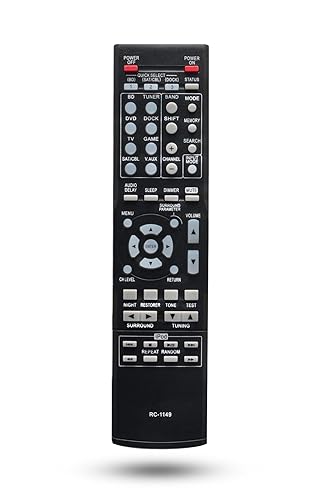 RC-1149 Replacement Remote Control for Denon AVR-391 DHT-391XP AVR-591 AVR-930 AVR-390 AVR-1311 AVR-1312 AV Receiver