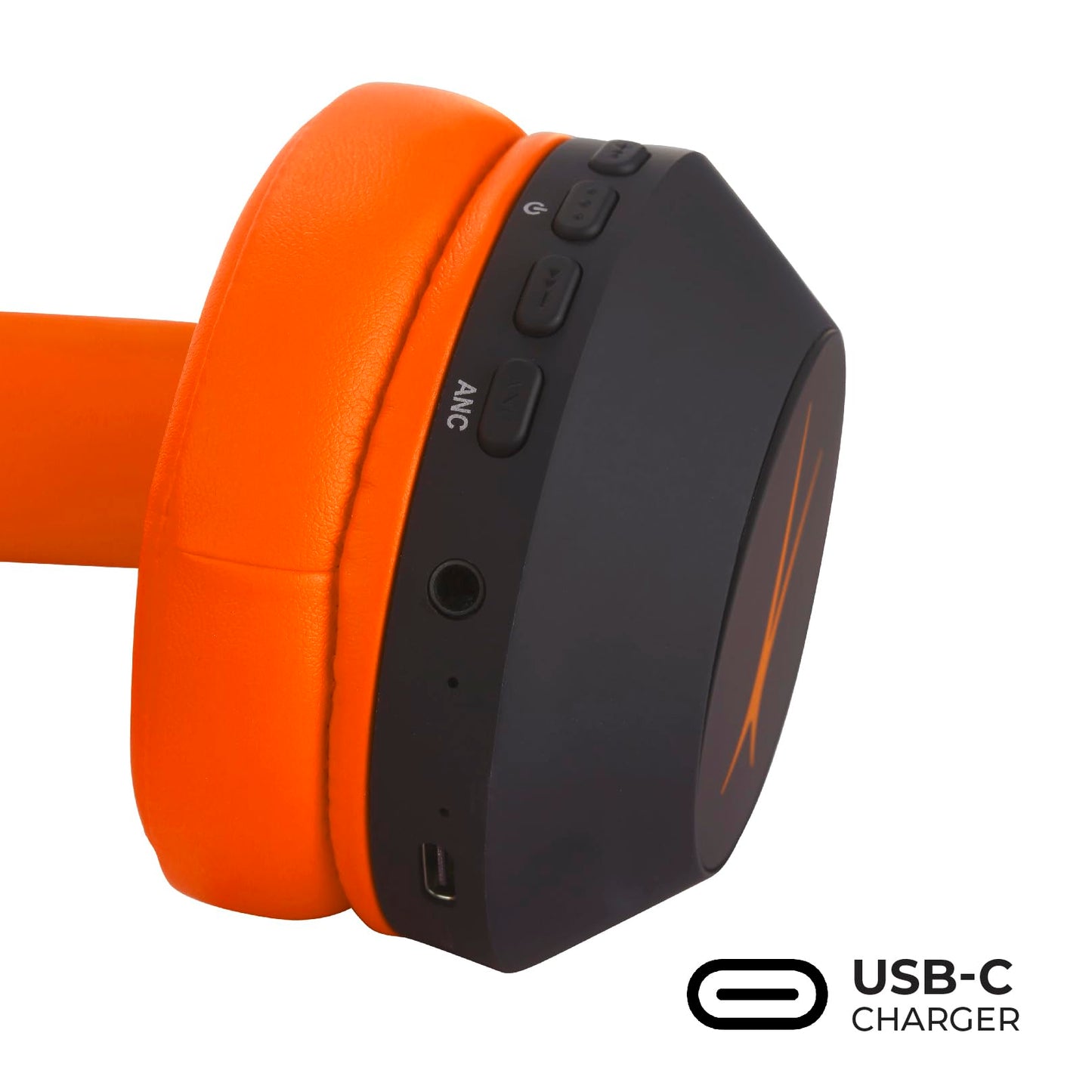 Altec Lansing Kid Safe Noise Cancelling Wireless Headphones 15H Battery, 85dB Volume Limit, Foldable Design Powerful Sound, Active Noise Cancellation
