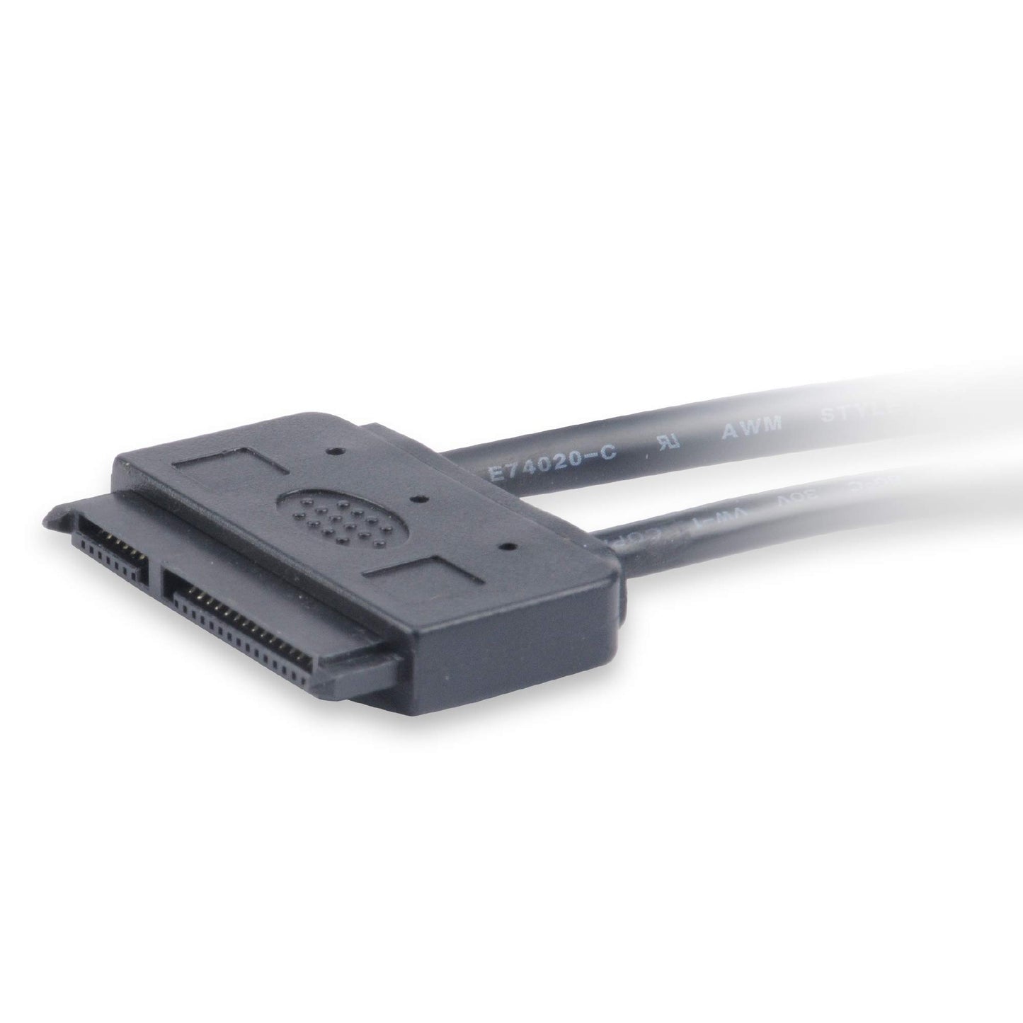 Akasa AK-CBSA03-80BK Flexstor eSATA Cable for SATA HDD and SSD