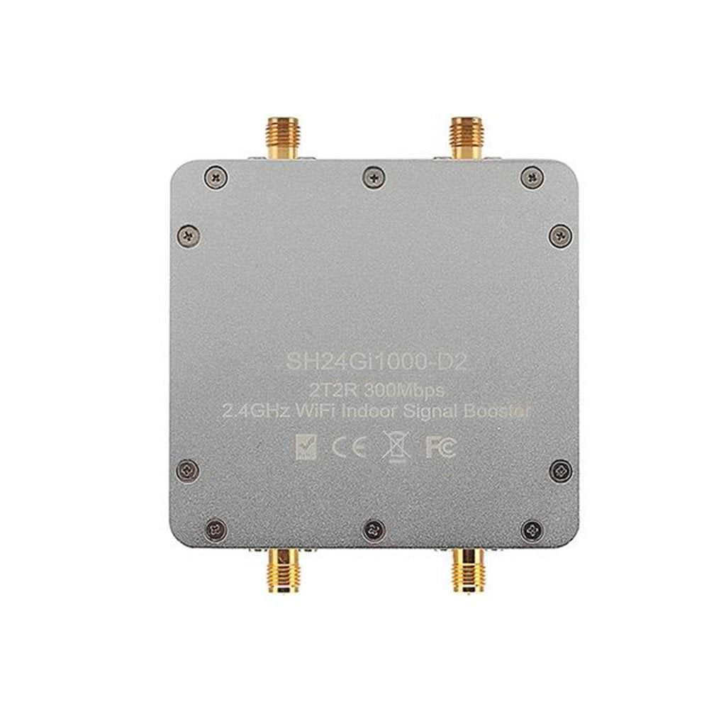 Sunhans Dual Antenna WiFi Signal Booster 1000mW 2.4 GHz 2T2R / 300Mbps WiFi Signal Amplifier Repeater Extender SH24Gi1000-D2 for Routers, IP Camera