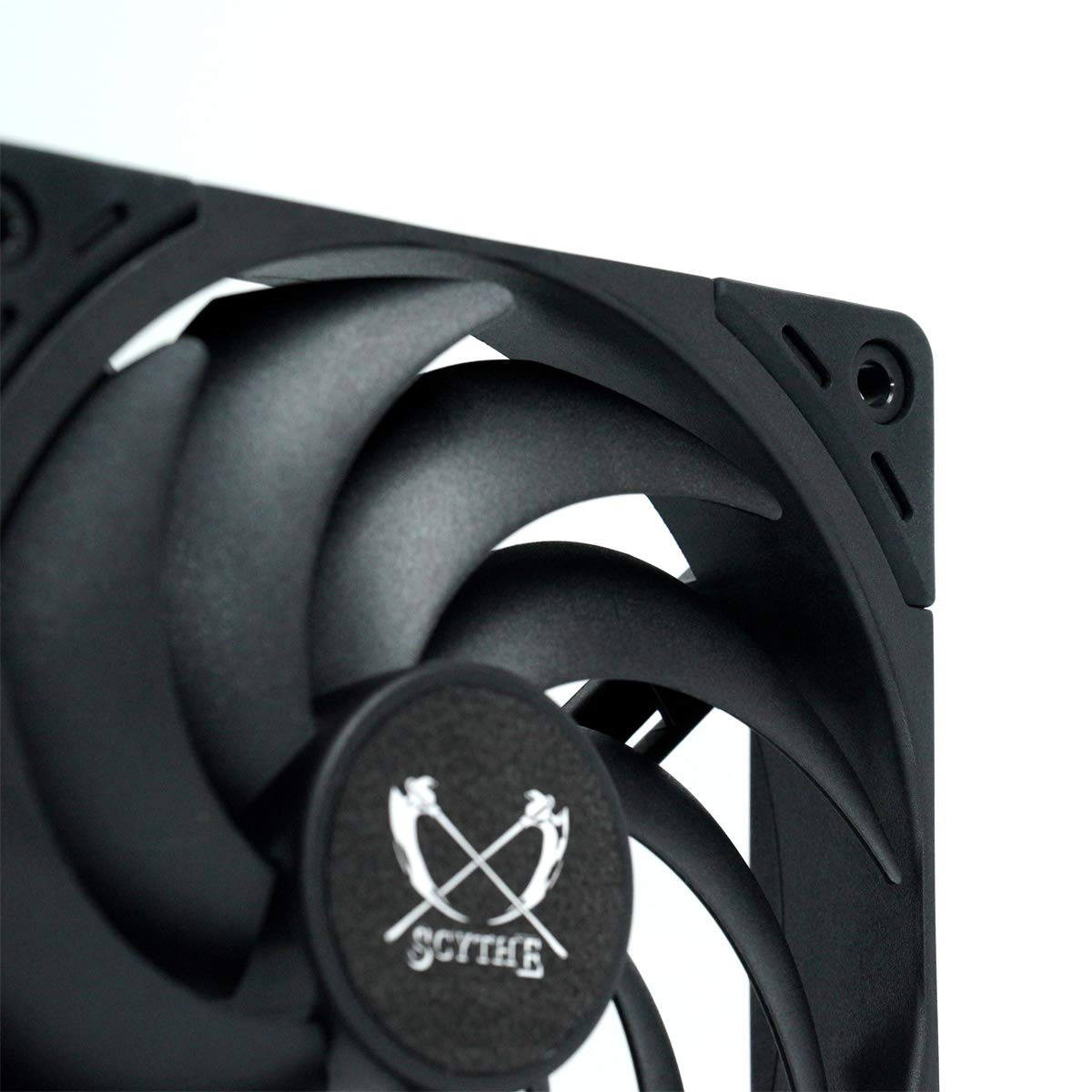 Scythe Wonder Snail 120 PWN - 2400 RPM, 120mm x 25mm Static Pressure Optimized High-Performance Computer Case Fan, Fluid Dynamic Bearing, 4-Pin