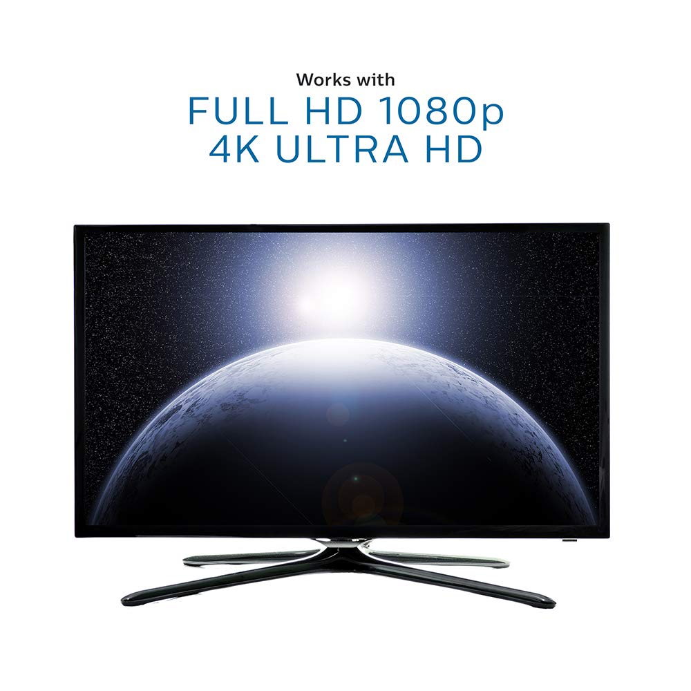 Philips Mini DisplayPort to HDMI Cable, 6 Foot Cable, Works with Laptops, Tablets, HDTV, Projectors, Full HD 1080p, 4K Ultra HD @ 30Hz, Mac and PC