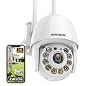 BOAVISION 2K Security Camera Outdoor, Wireless WiFi IP Camera Home Security System 360° View,Motion Detection, auto Tracking,Two Way Talk, pan Tile