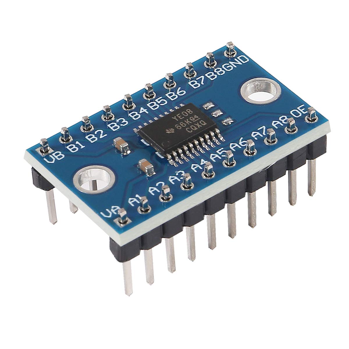 Dorhea 10PCS TXS0108E 8 Channel Level Conversion Module High Speed Full Duplex 8 Way Bi-Directional Converter 8-Bit Logic Level Module Shifter 3.3V…