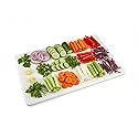Commercial Grade Plastic Cutting Board 18 x 12 x 1/2 Thick High Density White Poly, NSF Certified and Dishwasher Safe for Food Service