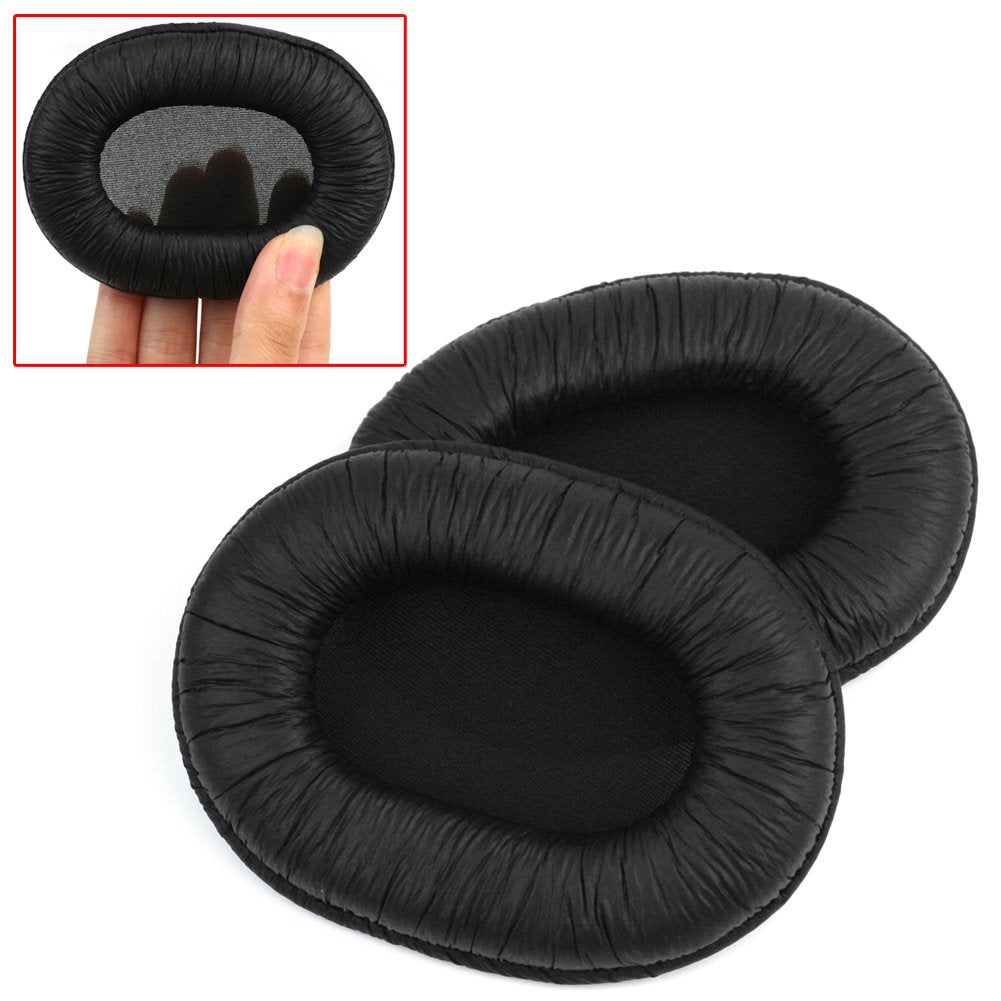 Cosmos 1 Pair Black Color Replacement Earpad Ear Pad Cushion for Sony MDR-7506 and MDR-V6 Headphones