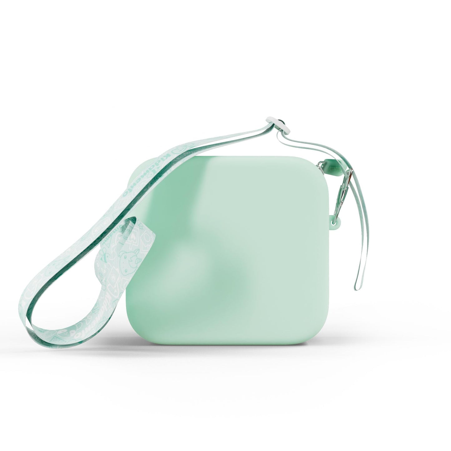 Kidamento kiimento Soft Silicone Camera Case - Durable and Adorably Stylish Bag - Promotes Comfort and Independence Original Green