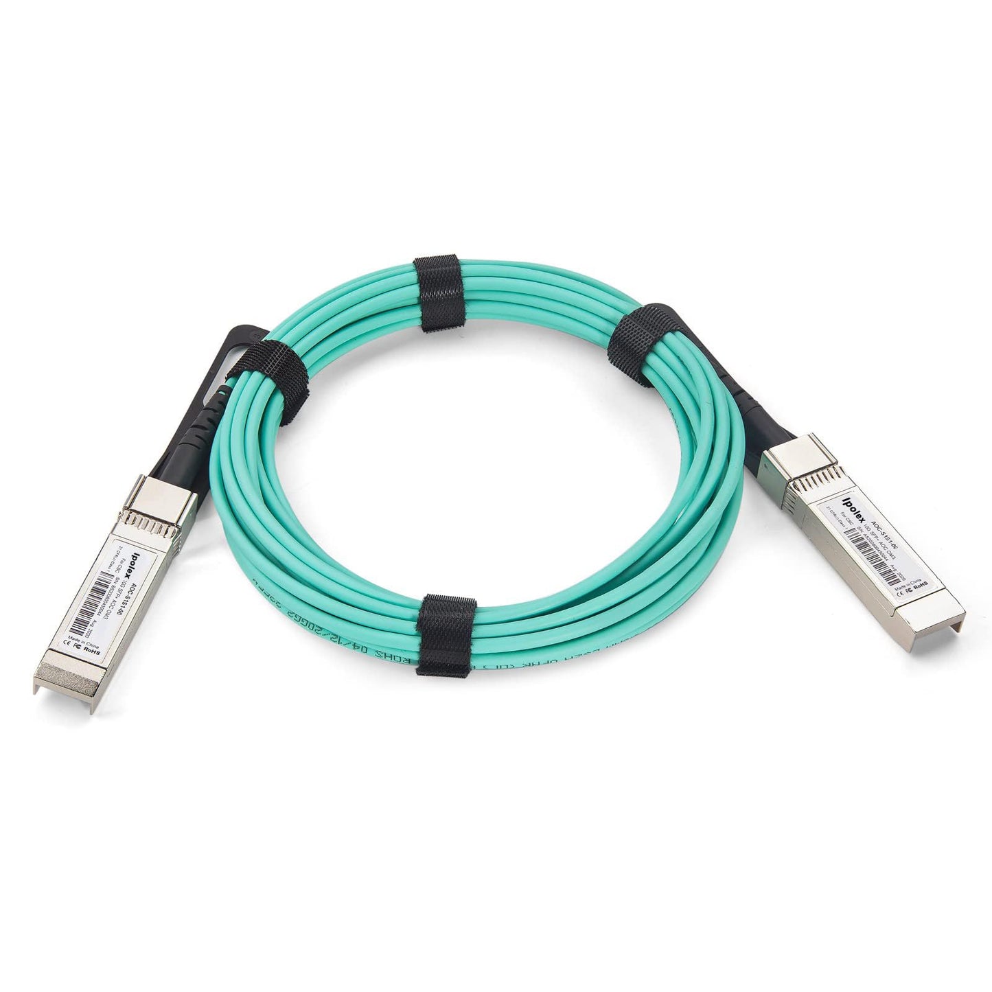 ipolex 10G SFP+ AOC - 10GBASE Active Optical Cable, OM3 MMF Direct-Attach Fiber Cable with SFP+ Transceivers, for Cisco SFP-10G-AOC5M, Ubiquiti UniFi