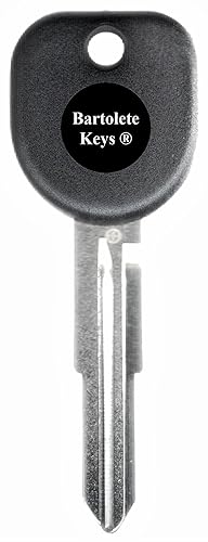 Bartolete Keys Transponder Key Blank Fits Chevrolet Captiva Saturn Vue with Do It Yourself Programming Instructions