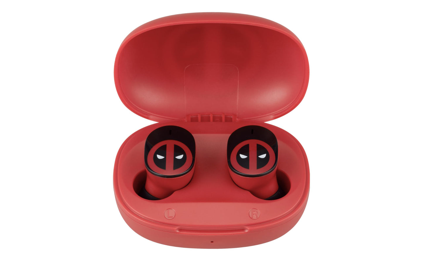 Deadpool Wireless Earbuds with Mic, Bluetooth Earbuds with Charging Case