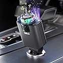 W & O Car Charger Fast Charger for iPhone17/16/15,69W Retractable car Charger with Aromatherapy and Starlight,5 in 1 Fast Car Charger with L/C