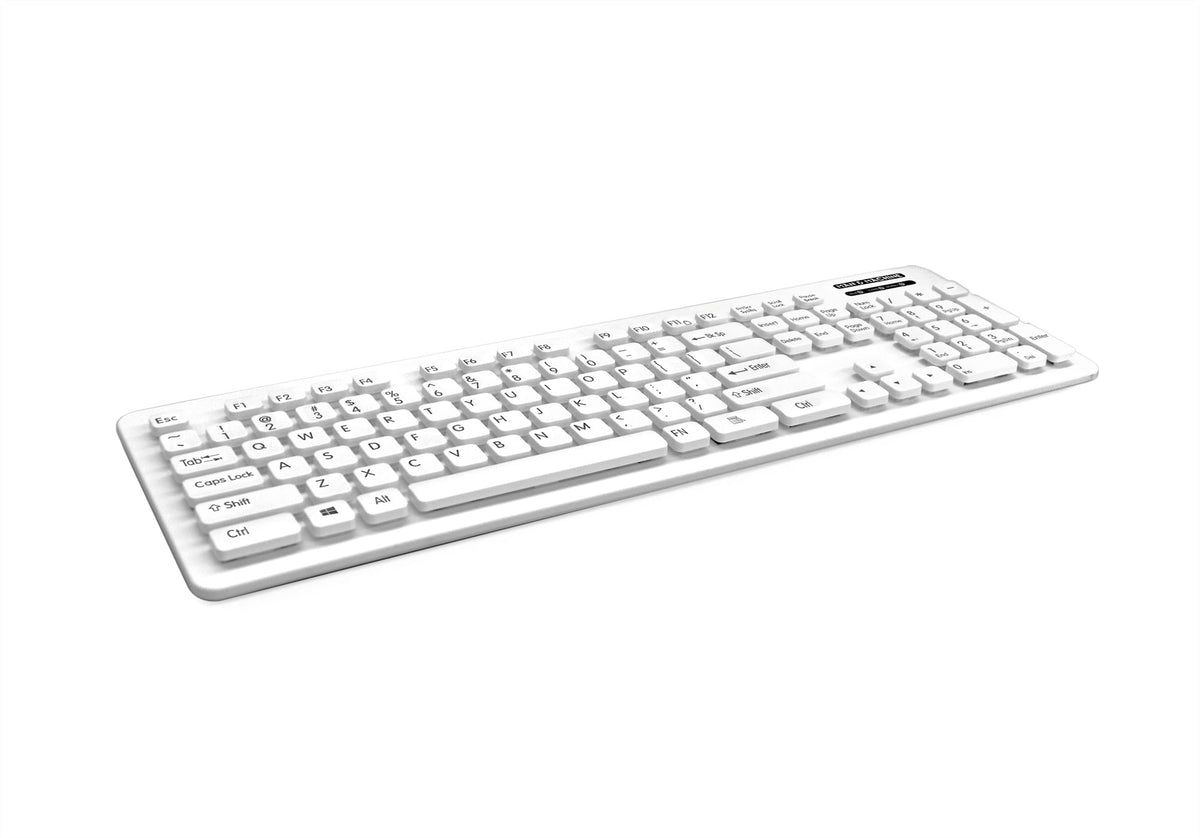 Man & Machine L Cool Keyboard, Washable - White