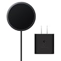 Samsung Galaxy Magnet Wireless Charger with 45W Power Adapter, Cordless Super Fast Charging, Powerful Design, Built-in Magnets, No-Slip Surface, Dark