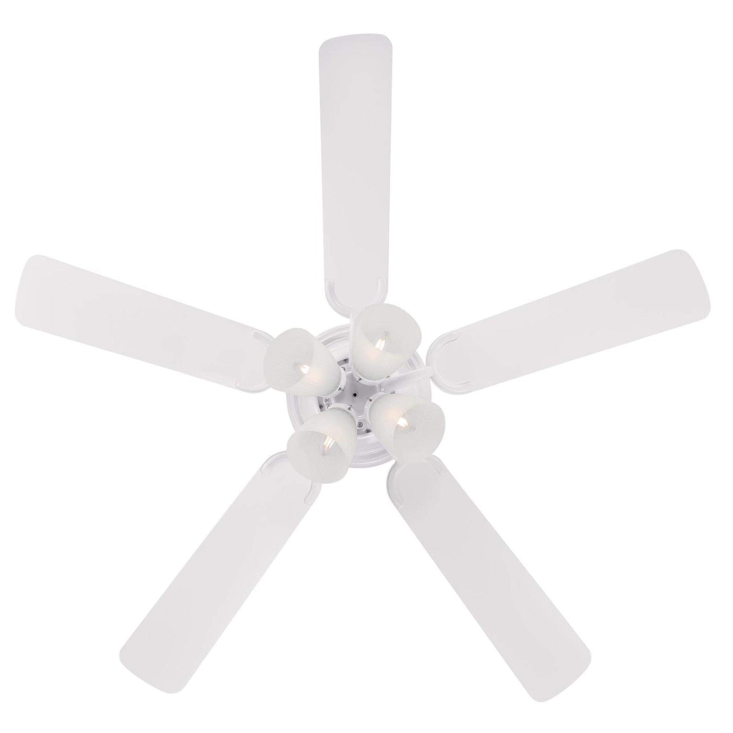 Westinghouse 7232300 Contempra IV Ceiling Fan with Light, 52-Inch, White