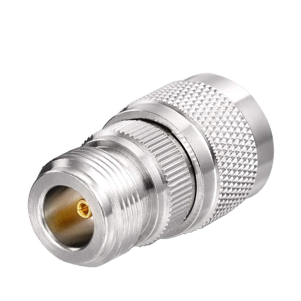 Eightwood 2pcs N Male to N Female RF Coax Adapter for 4G Antenna, WiFi Antenna, Antenna Router, Antenna Extension Cable