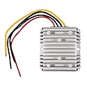 AITRIP 1 Pack Voltage Reducer Converter DC 48V Step Down to DC 12V 10A 120W Golf Cart Voltage Regulator Waterproof Power Adapter (48V to 12V 10A 120W)