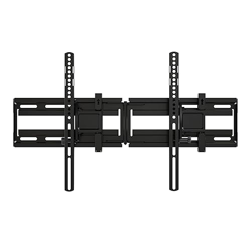 SANUS Extendable Tilting TV Wall Mount for 32”-90” TVs up to 110 lbs - 5.2” Extension for Easy Cable Access and Added Tilt, Tool-Free Tilt to Reduce