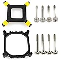 ZRM&E Desktop Computer Snap CPU Heat Sink Bracket 115X 1366 CPU Heatsink Mounting Bracket Holder Base Backplate Kit 2011 for Motherboard