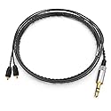 SE215 Cable Compatible with Shure SE215, SE215 PRO, SE315, SE425, SE425 PRO, SE535, SE846, AONIC 3, AONIC 4, AONIC 5 Earphone, MMCX Cable 3.5mm, 4ft