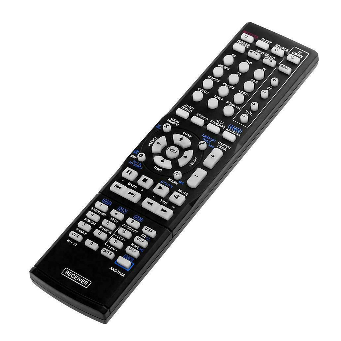 New AXD7622 Replace Remote fit for Pioneer AV Receiver AXD7624 AXD7690 AXD7723 AXD7660 AXD7583 VSX-23TXH VSX-921-K VSX-523-K VSX-521 VSX-524 VSX-530