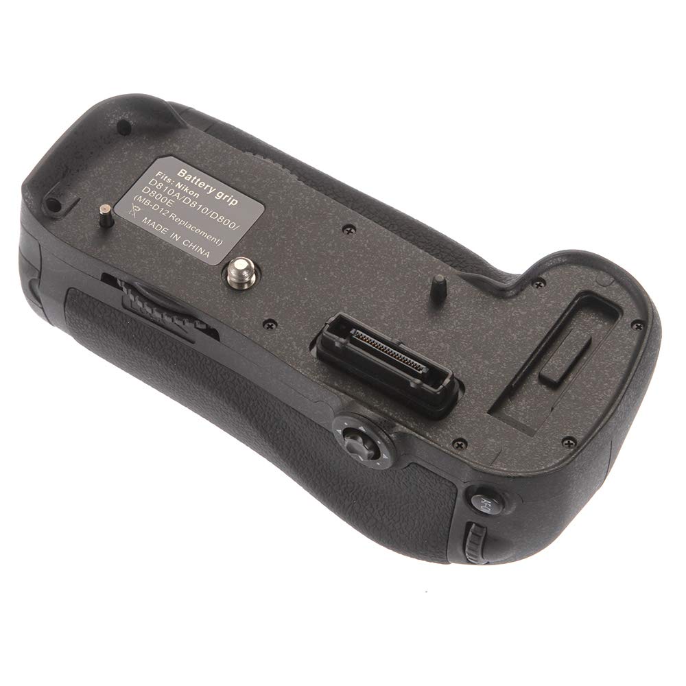 FocusFoto Pro Vertical Multi Power Battery Pack Grip Holder for Nikon D800 D800E D810E D810 DSLR Camera Replacement for MB-D12 EN-EL15