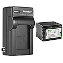 Kastar 1-Pack Battery and AC Wall Charger Replacement for Panasonic HDC-TM55, HDC-TM55K, HDC-TM55P, HDC-TM55PC, HDC-TM60, HDC-TM60P, HDC-TM60PC