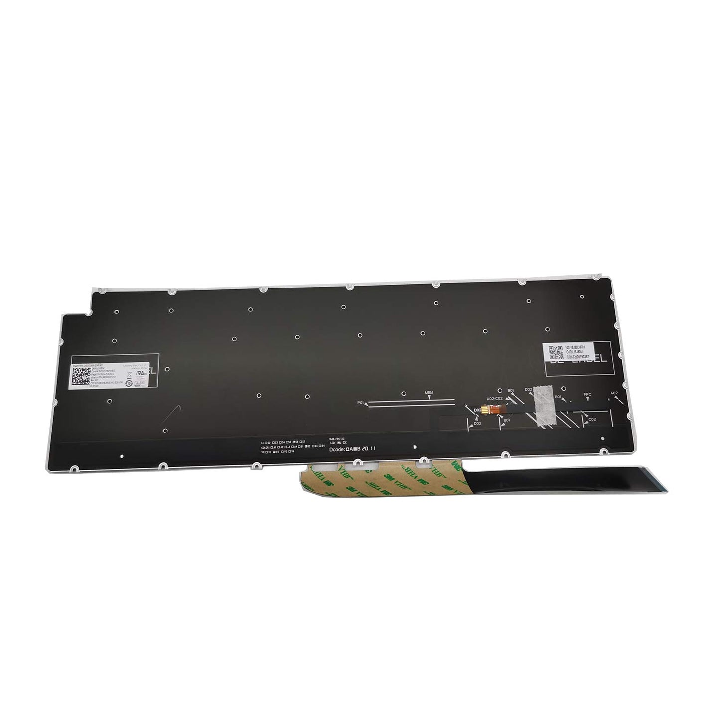 LAIKA Replacement Keyboard with Backlit Compatible with Dell inspiron 5508 5501 5584 5590 5593 5594 5598 Series Laptop US Layout