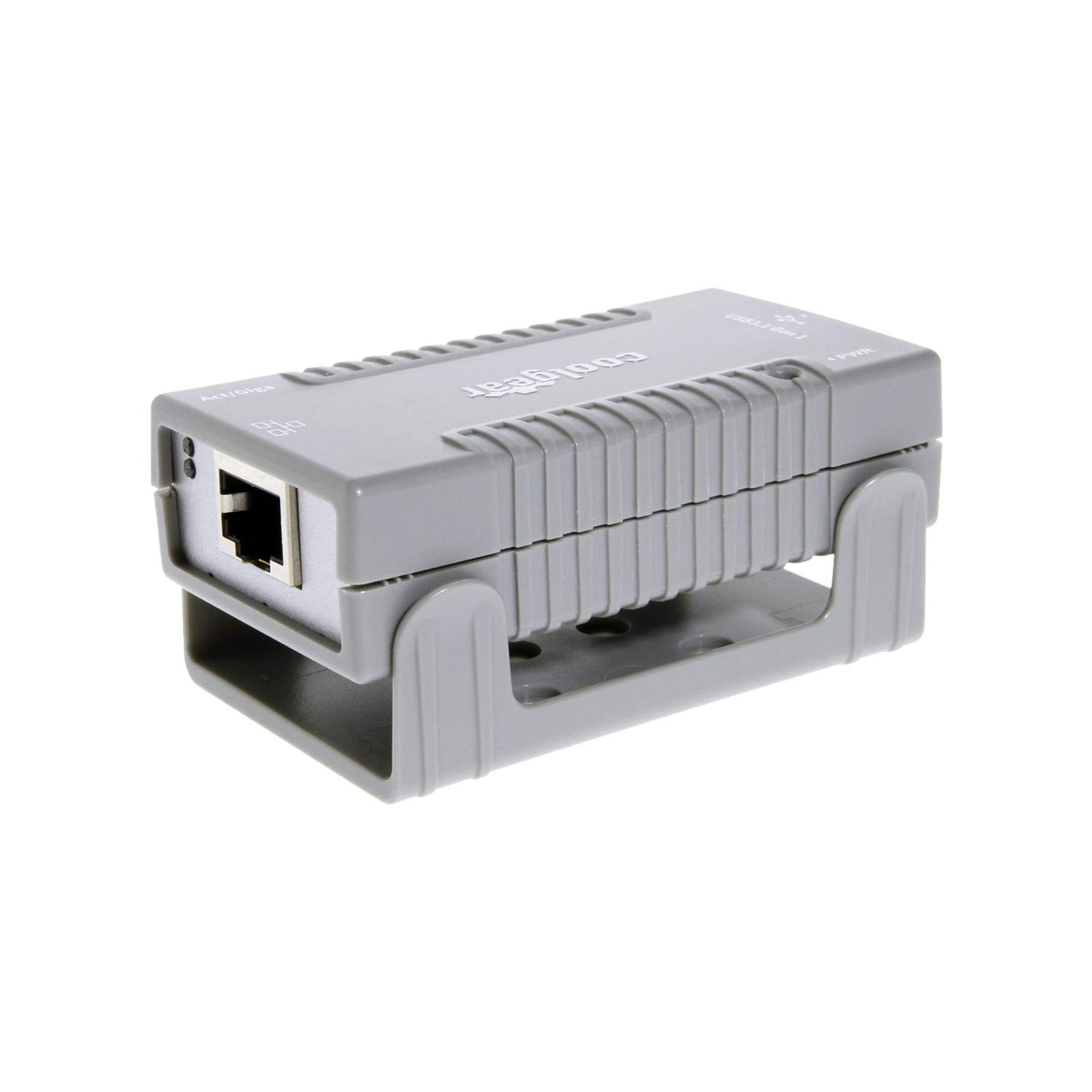 Coolgear Gigabit Ethernet USB3.1 Gen 1 Adapter w/4KVrms Isolation and Mounting Kit