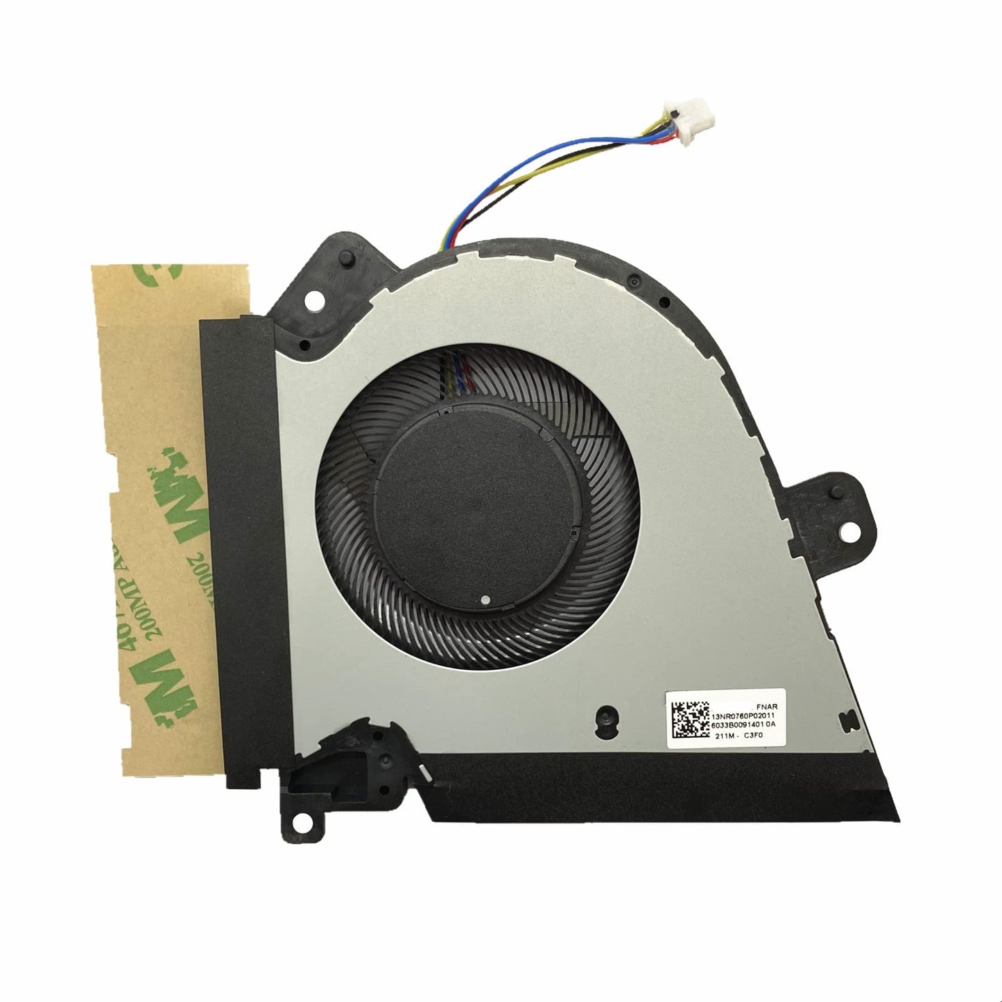 LANDALANYA Replacement New Laptop CPU and GPU Cooling Fan for ASUS TUF Dash F15 FX516 FX516P Air RTX3070 Series DFSCK22D05883L FNAR 13NR0760P02011