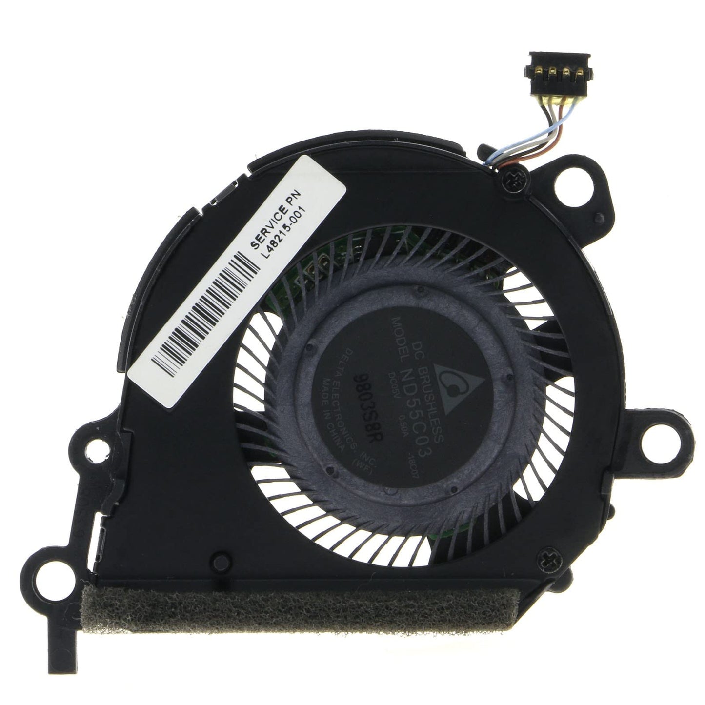 Left CPU Cooling Fan for HP 13-AP 13T-AP000 13-AP0033DX 13-AP0053DX L48215-001 ND55C03-18C07