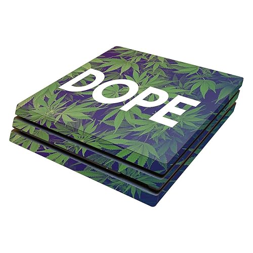 MightySkins Skin Compatible with Sony PS4 Pro Console - Dope | Protective, Durable, and Unique Vinyl Decal wrap Cover | Easy to Apply, Remove,