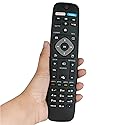 Replacement Remote Control Compatible for Philips Smart TV 43PFL5603/F7 55PFL5603/F7 55PFL5603F7 65PFL5703/F7 43PFL5703F7 50PFL5903/F7 55PFL5703F7