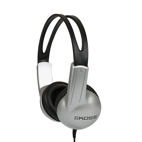 Koss UR10 On-Ear Headphones | Durable | All Ages | 3.5mm Plug