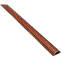 Electriduct Cable Shield Floor Cord Cover CSX-1.5 PVC Wire Protector 31 Inch - Wood Grain Cherry